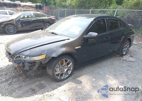 2007 Acura Tl Type S из США, поврежденный, VIN 19UUA76567A009575